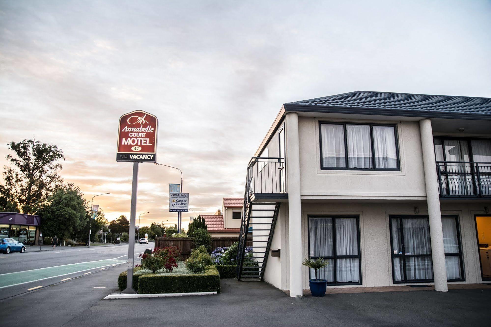 Annabelle Court Motel Christchurch Exterior foto